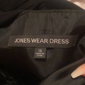 Black cocktail dress size 16